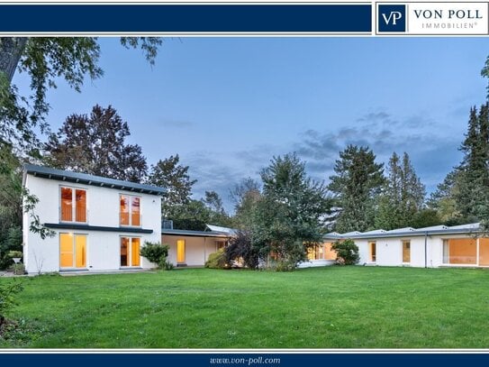 Architekten Bungalow in Gräfelfings bester Lage- direkt am Landschaftsschutzgebiet