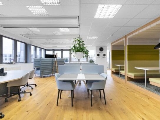 Coworking-Bereich in Regus Ost