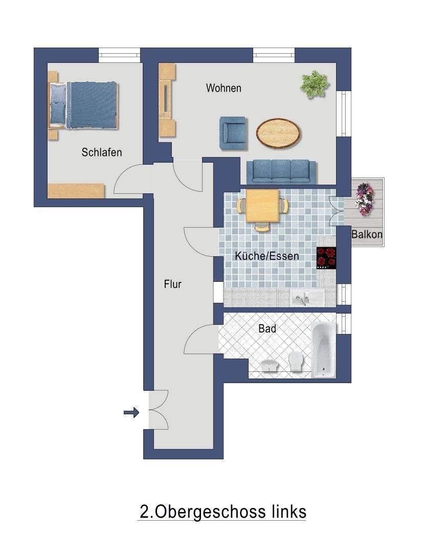 ?? In Renovierung I Sonniger Balkon I Neue Einbauküche I Tageslichtbad mit Wanne