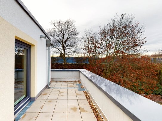 Hochwertige 3-Zimmer-Wohnung mit großer Dachterrasse