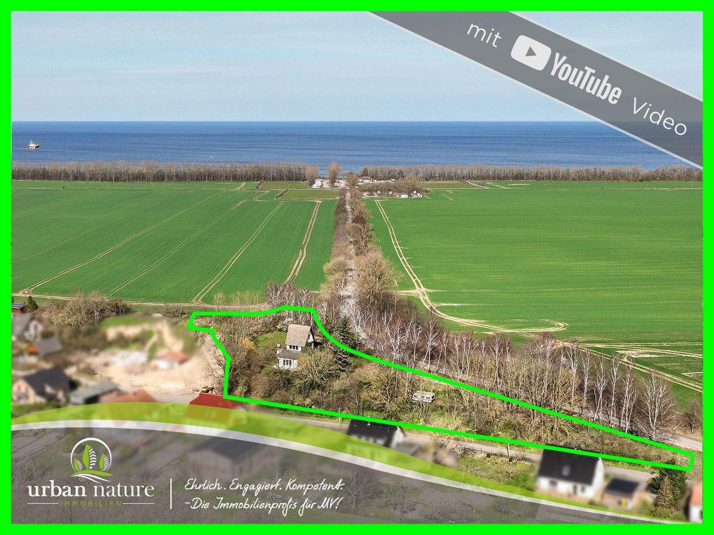 Charmantes, ostseenahes Ferienhaus mit Sanierungsbedarf und großem Grundstück