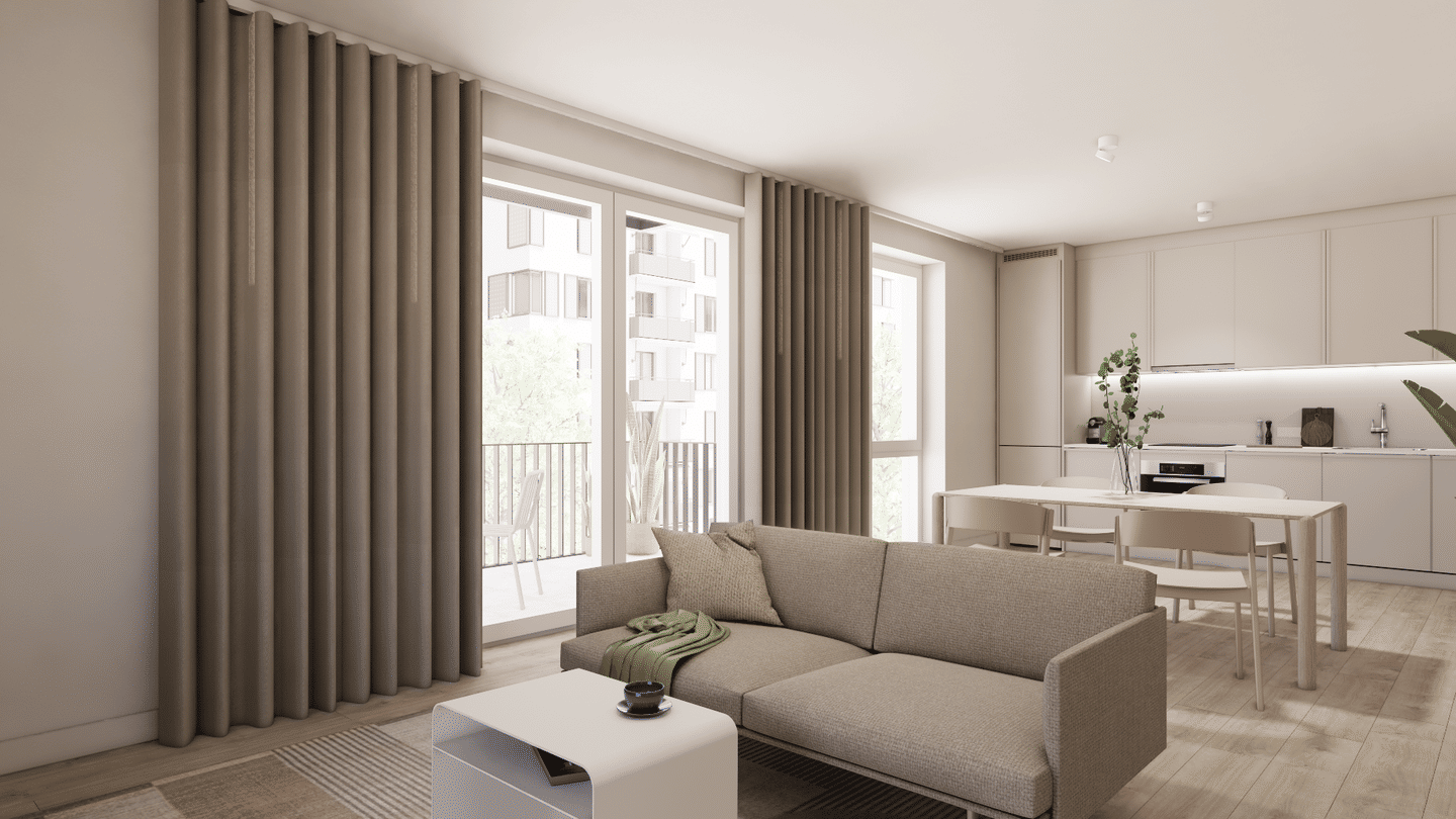 2-Zimmer Wohnungen mit exklusiven Gemeinschaftsflächen: Padelplatz, Fitness, Dachterrasse & mehr - Photo 1