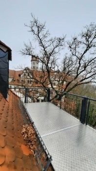 Einzigartige 3-RaumWE direkt am Schloss - Terrasse mit Traumblick