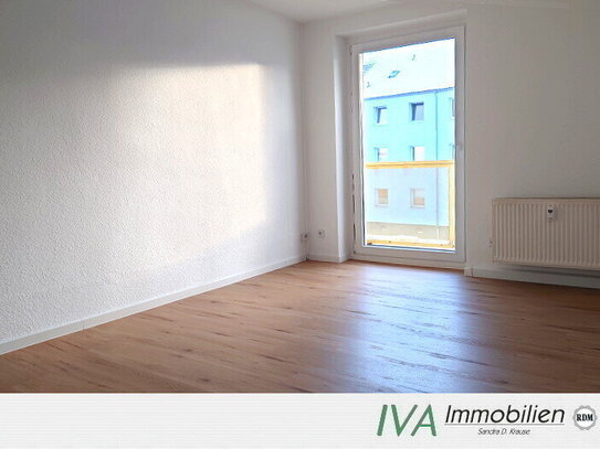 Hochwertig sanierte 2-Raum-Wohnung mit Balkon in der Delle (Erstbezug nach Sanierung)