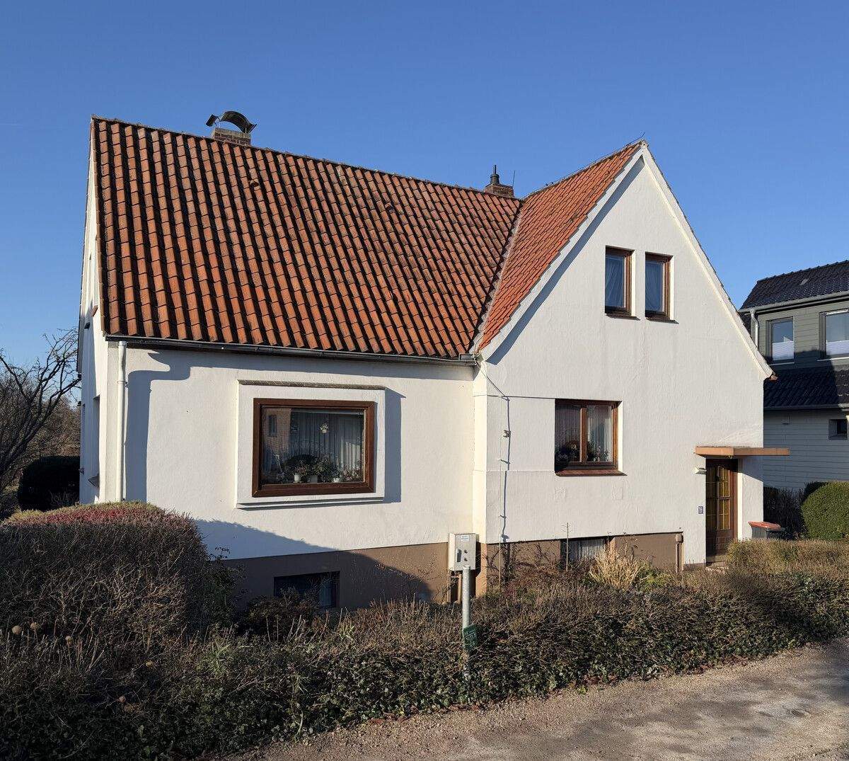 Einfamilienhaus auf sonnigem Grundstück