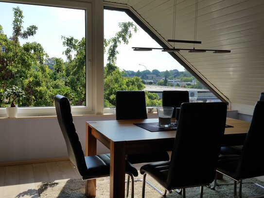 Helle, gemütliche 2 Zi-Studiowohnung mit Dachterrasse