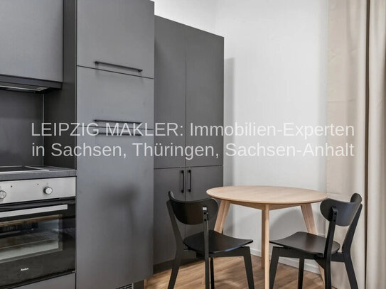 Kann Gewerblich benutzt werden Modernes Studio-Apartment mit allem inklusive im Zentrum von Leipzig