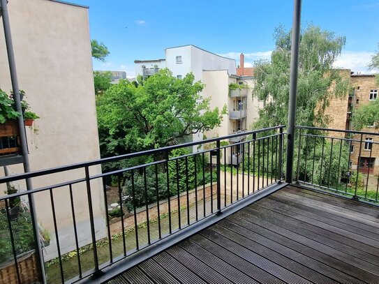 Charmante Altbauwohnung im Paulusviertel mit Balkon und PKW Stellplatz