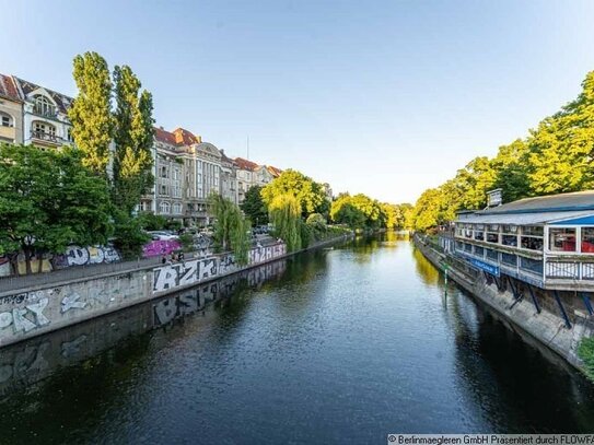 Vermietete 2-Zimmer Altbauwohnung am Landwehrkanal Kreuzberg als Kapitalanlage