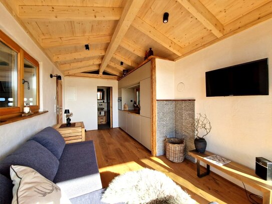 Tiny-House: Rustikales Natur Chalet der Einzigartigkeit