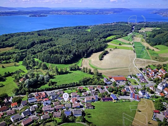 3 Zimmer DG Wohnung mit See und Bergsicht in Daisendorf