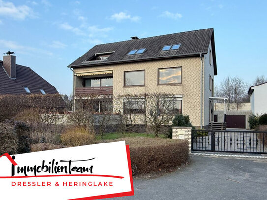 Wohnen mit Aussicht |großzügige 3 Zi.-DG-Wohnung mit Loggia & Garage in guter Lage von Halstenbek