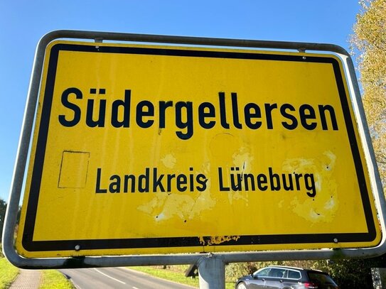 Baugrundstück in zweiter Reihe für Einfamilienhaus oder Doppelhaus in Südergellersen, nahe Lüneburg.