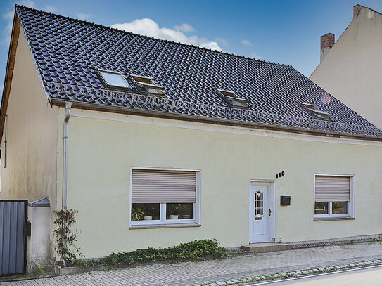 Wohnen und Gewerbe - Wohnhaus auf großem Grundstück, ca.: 600m² Nebengelass am Ufer vom Finowkanal