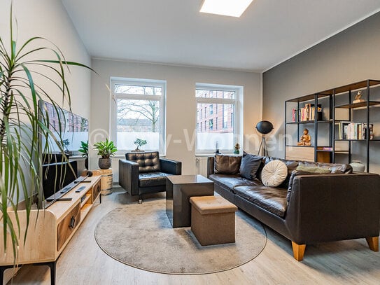 Moderne 2 Zimmer Wohnung mit Terrasse in Elbnähe in Hamburg-Altona