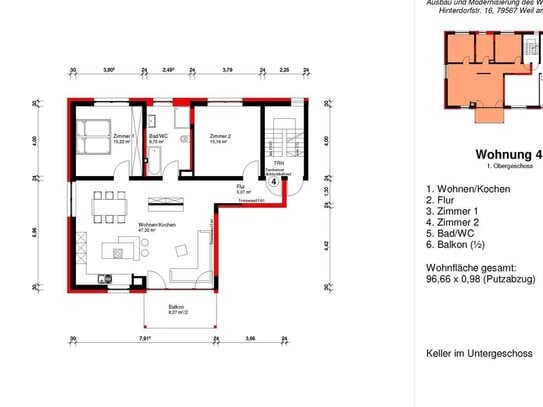 Erstbezug-Wunderschöne Gartenwohnung in Alt-Weil