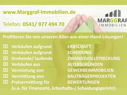 Baugrundstück für Mehrfamilienhaus mit bis zu 8 Wohungen, plus Wohn- und Gewerbeimmobilie in citynaher Lage!