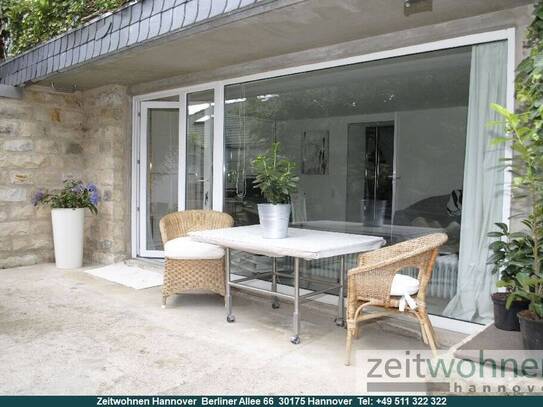 Ahlem, sehr schöne 2 Zimmer Wohnung in Hanglage mit Terrasse