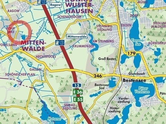 IMMOBERLIN.DE - Attraktives Gewerbegrundstück mit vielseitigem Ausbaupotential in verkehrsgünstiger Lage