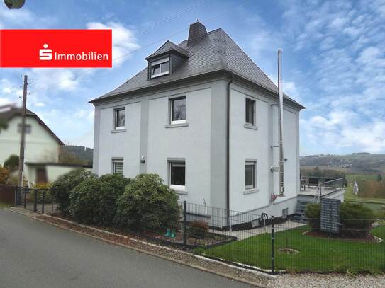 Einfamilienhaus in ruhiger Lage - komplett saniert mit einem wunderschönen Blick ins Saaletal!