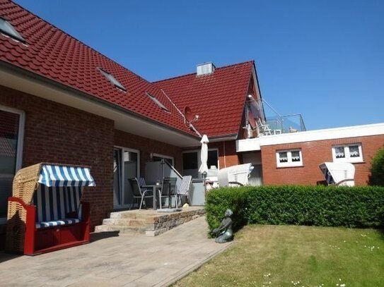 Top-gepflegtes, freistehendes, Inselhaus mit 3 Ferienwohnungen, in bevorzugter Lage auf Norderney