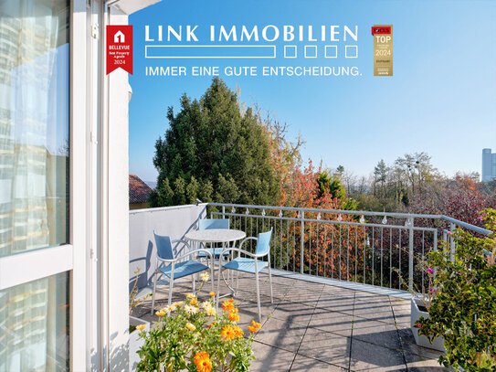 Moderne Maisonette-Wohnung mit hochwertiger Ausstattung, Galerie und sonnigem Südbalkon