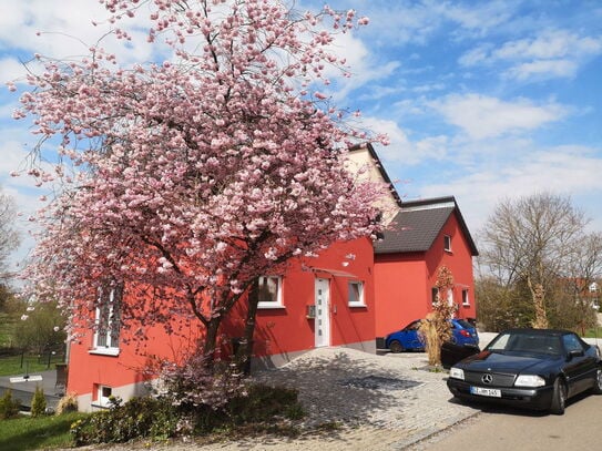 Exklusive Doppelhaushälfte Ortsrandlage