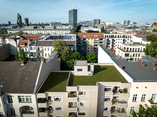 Charlottenburg: Eislebener Str: ERSTBEZUG nach SANIERUNG: 1-Zi-Whg, 40 m² - VHS 5. OG mit SÜD-Balkon