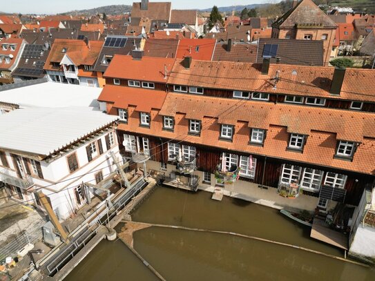 Eine seltene Gelegenheit! Traumhaftes Haus direkt an der Elz und in direkter Nähe zur Innenstadt