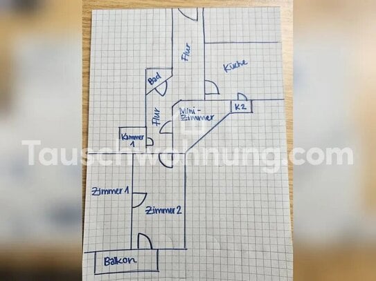 [TAUSCHWOHNUNG] 2 ¼ Z. Lichterfelde gegen 3,5-4 Z. gern in ähnlicher Lage