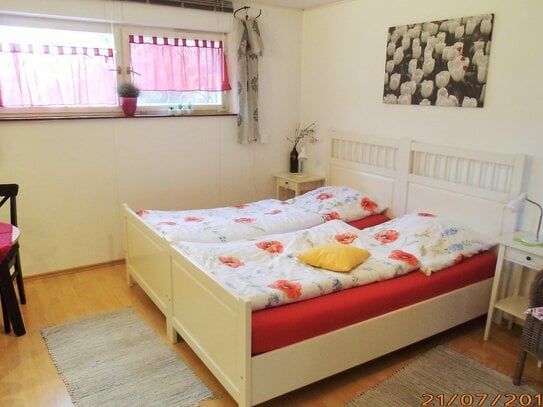 1-Zimmer Ferienwohnung in Altdorf mit Internet, TV, Küchenzeile, Dusche/Wc