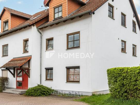 Attraktive 2-Zimmer-Wohnung mit Balkon, Stellplatz und Gartennutzung in Eischleben