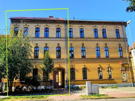 Idyllisches Mehrfamilienhaus mit Sechs-Wohneinheiten im Bitterfelder Zentrum