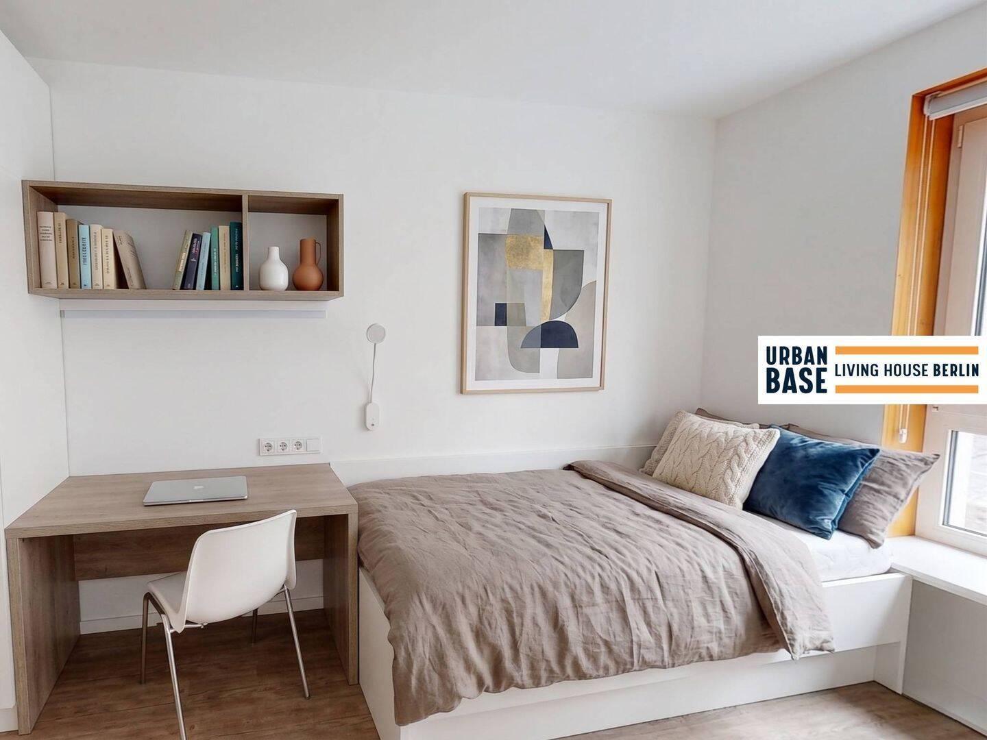 Dein Upgrade in Oberschöneweide: Stylisches Zimmer bei URBAN BASE - Einziehen & Loswohnen! - Photo 1