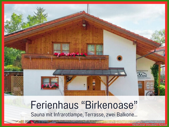 Ferienhaus auf Zeit **drei Schlafzimmer** Sauna** Waschmaschine und Trockner**voll möbliert**