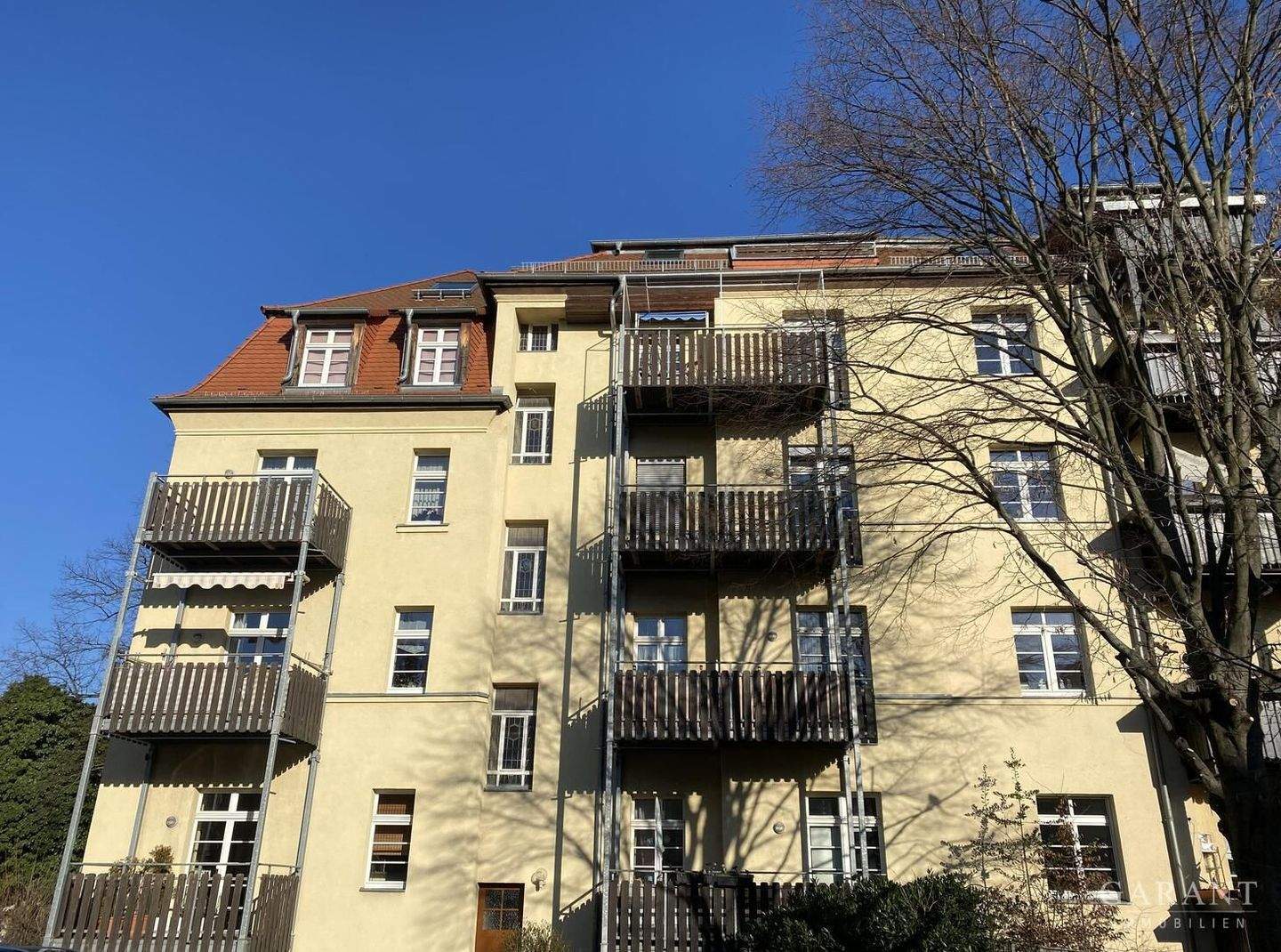 Vermietete 2 Zimmer-Wohnung mit Balkon in Leipzig-Lindenau
