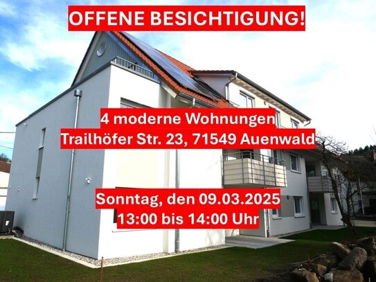 Klasse Wohnung mit Terrasse und Gartenanteil!