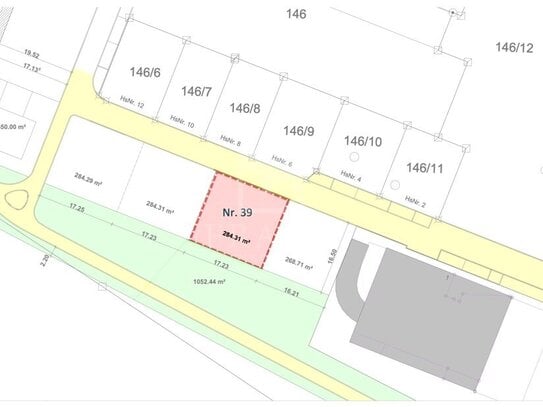 Baugrundstück Nr. 39 für EFH | Oberes Rothenmoos West