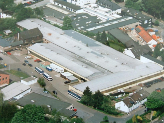 Gewerbegrundstück (rd. 10.600 m² ) mit Betriebsgebäude und Produktionshallen (7000m²) in guter Lage von Heiligenhaus