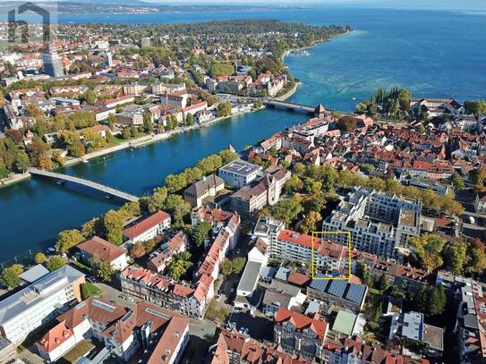 Schöne renovierte Büro-/Praxisfläche als Ganzes oder Teilfläche mit Stellplätzen im Konstanzer "Paradies"