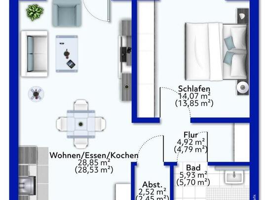 Moderne Neubauwohnungen mit hochwertiger Ausstattung