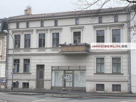 IMMOBERLIN.DE - Zentral in Babelsberg! Vermietete Altbauwohnung mit ruhigem Südbalkon