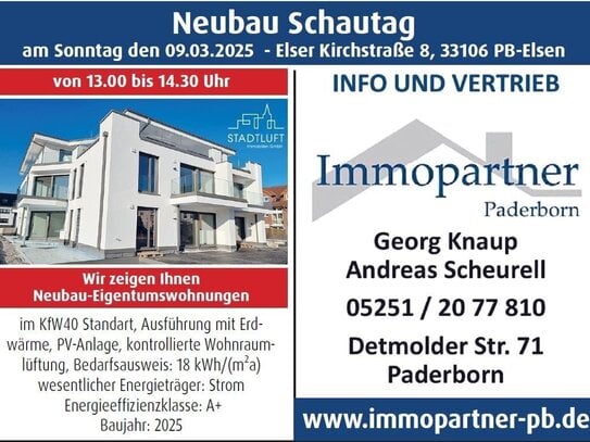 Penthouse: Wir beraten Sie vor Ort - diesen Sonntag von 13.00 - 14.30 Uhr!