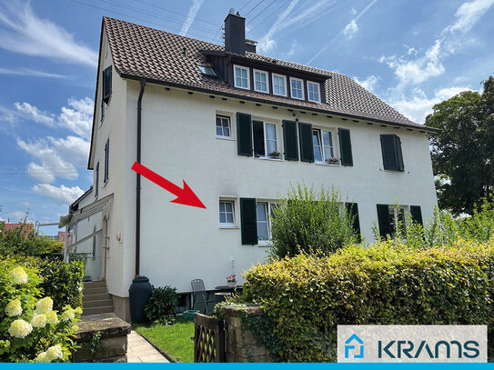 Sonnige 4-Zimmer-Wohnung mit Terrasse und Garten in beliebter Wohnlage in Metzingen!