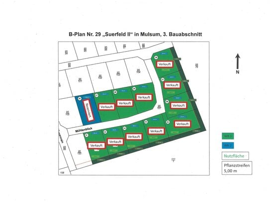 Bauplätze in Mulsum - letztes Grundstück reserviert!