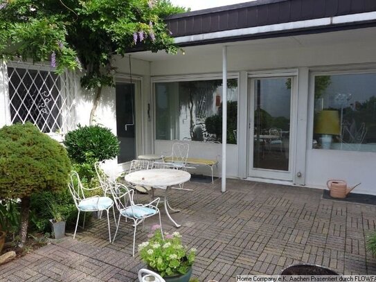 Aachen-Südviertel: Ansprechender Bungalow m. Terrasse, Garten u. Garage