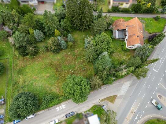 Großes Baugrundstück für Geschossbau in Toplage