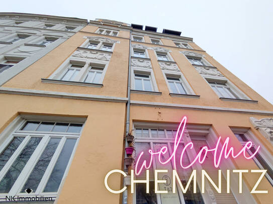 ++ wohnen im Herzen von Chemnitz - wunderschöne 4-Raum Wohnung mit Balkon ++