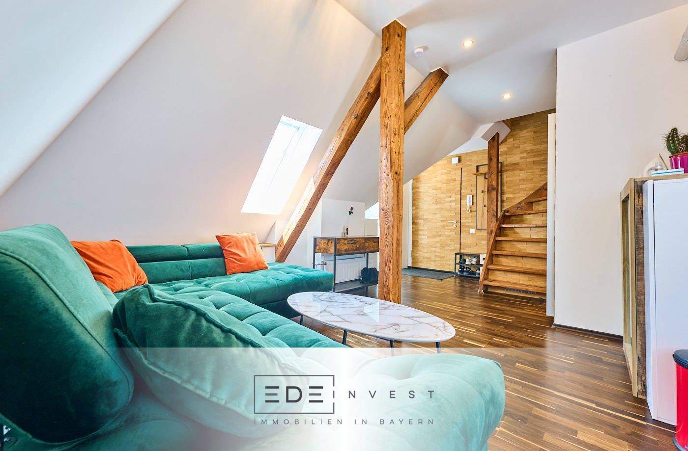 Lichtreiche Dachgeschoss-Maisonette - saniert und vielseitig nutzbar