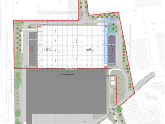 Logistikflächen | 12 m UKB | Rampen | ebenerdig